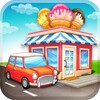 Cartoon City: farm to village icon
