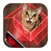 Hologram for cats. Simulator icon