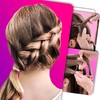 Hairstyles step by step icon