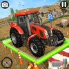 US Tractor Farming Games 3D icon