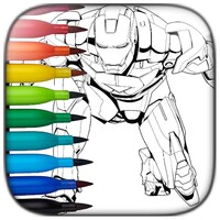 Superhero Coloring Pages for Android - Download the APK from Uptodown