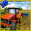 Biểu tượng Farm Tractor Driver 3D : Wheat