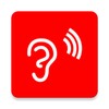 Tinnitus relief. Sound therapy icon