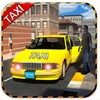 Real Taxi Driver 3D : City Taxi Cab Game icon