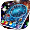 Fireworks Clock Live Wallpaper icon