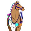 Horse Glitter Color by Number icon