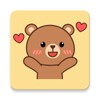 Oh My Bear Cute Stickers icon