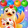 Chicken pop - Fruits bubble splash icon