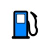 Simple fuel calculator icon