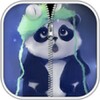 Panda Zipper Screen Lock icon