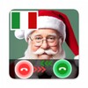 chiamata babbo natale italiano icon