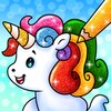 Ikon Unicorn Coloring Games