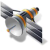 3D Satellite icon