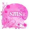 GO SMS Pro Theme Pink Flowers icon