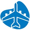 Park and fly icon