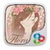 أيقونة Flora GOLauncher EX Theme