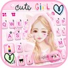 Cute Wink Girl Theme icon