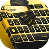 Black and yellow keyboard icon