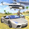 Icon von Helicopter Flying Car Driving