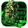 Green Zombie Skull Theme icon