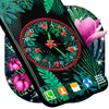 Black Jungle Forest Clock icon