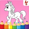 Unicorns Coloring Book icon