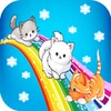 Cute Cats Glowing game offline 아이콘