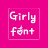 Icono de Girly Fonts