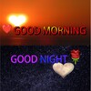 Good morning and night images icon