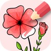 Flowers Coloring Books icon