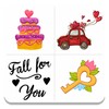 Paquete de Stickers de Amor icon