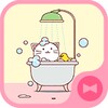 Cute Wallpaper Cat Bath Theme icon