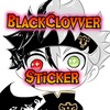 Asta Black Sticker Wa icon