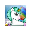 Unicorn games for kids icon