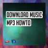 Ícone de download music mp3 howto