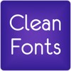 Clean Free Font Theme icon