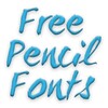 Pencil Fonts 图标