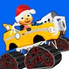 Cat Race Car Snow Drift Stunts icon