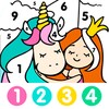 Color by Number for Girls icon