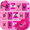 Pink Girly Love Keyboard Theme icon