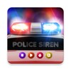 Loud Police Siren Sound Light icon