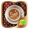 (FREE)GO SMS LOVE COFFEE THEME icon