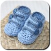 Crochet Baby Booties icon
