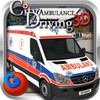 أيقونة City Ambulance Driving 3D