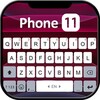 Black Phone 11 Keyboard Theme icon