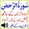 Surah Ar Rahman Qari Abdul Basit Quran Urdu Tarjum icon
