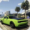 Fast Simulator Dodge Demon Parking City icon