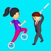 Slow Mo Drag Run: Parkour Game icon