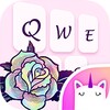 Rainbow Rose Emoji Keyboard Theme icon