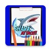 Shark Attack Coloring Book icon